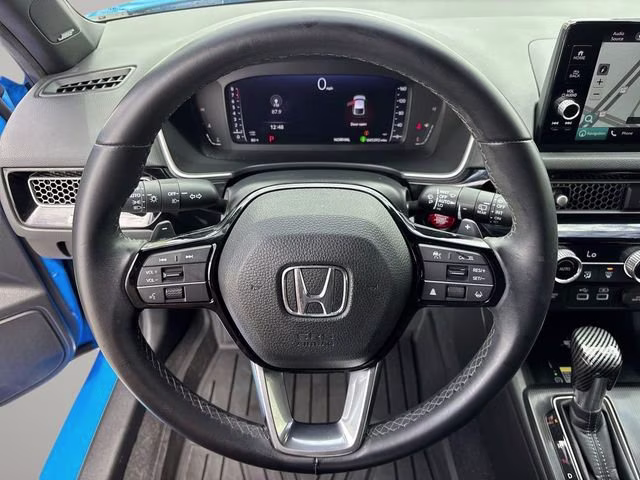 2022 Boost Blue Pearl Honda Civic Hatchback Sport Touring FWD Hatchback