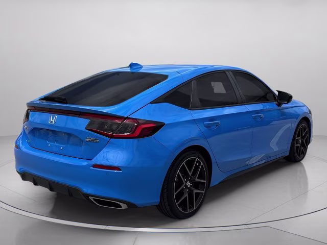 2022 Boost Blue Pearl Honda Civic Hatchback Sport Touring FWD Hatchback