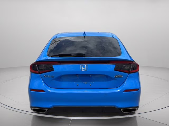 2022 Boost Blue Pearl Honda Civic Hatchback Sport Touring FWD Hatchback