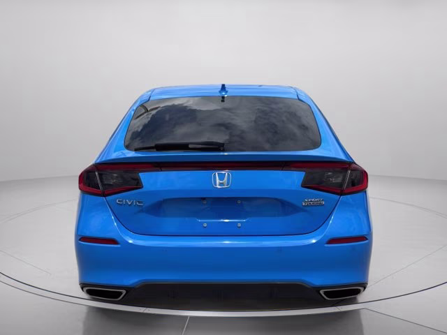 2022 Boost Blue Pearl Honda Civic Hatchback Sport Touring FWD Hatchback