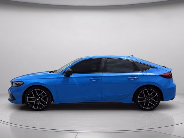 2022 Boost Blue Pearl Honda Civic Hatchback Sport Touring FWD Hatchback