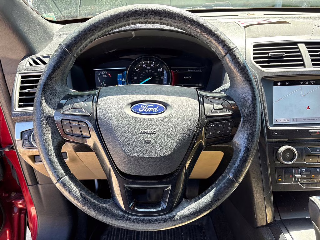 2017 Ruby Red Metallic Ford Explorer XLT FWD SUV