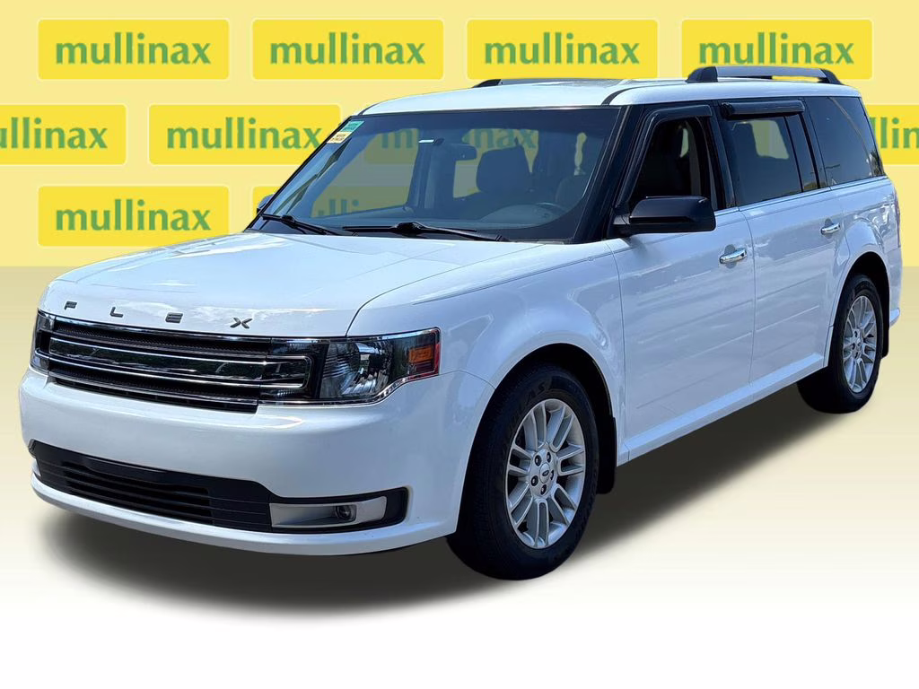 2019 Oxford White Ford Flex SEL FWD SUV