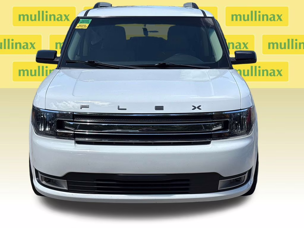 2019 Oxford White Ford Flex SEL FWD SUV