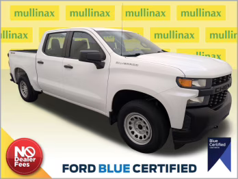 2020 Summit White Chevrolet Silverado 1500 WT 4X4 Truck