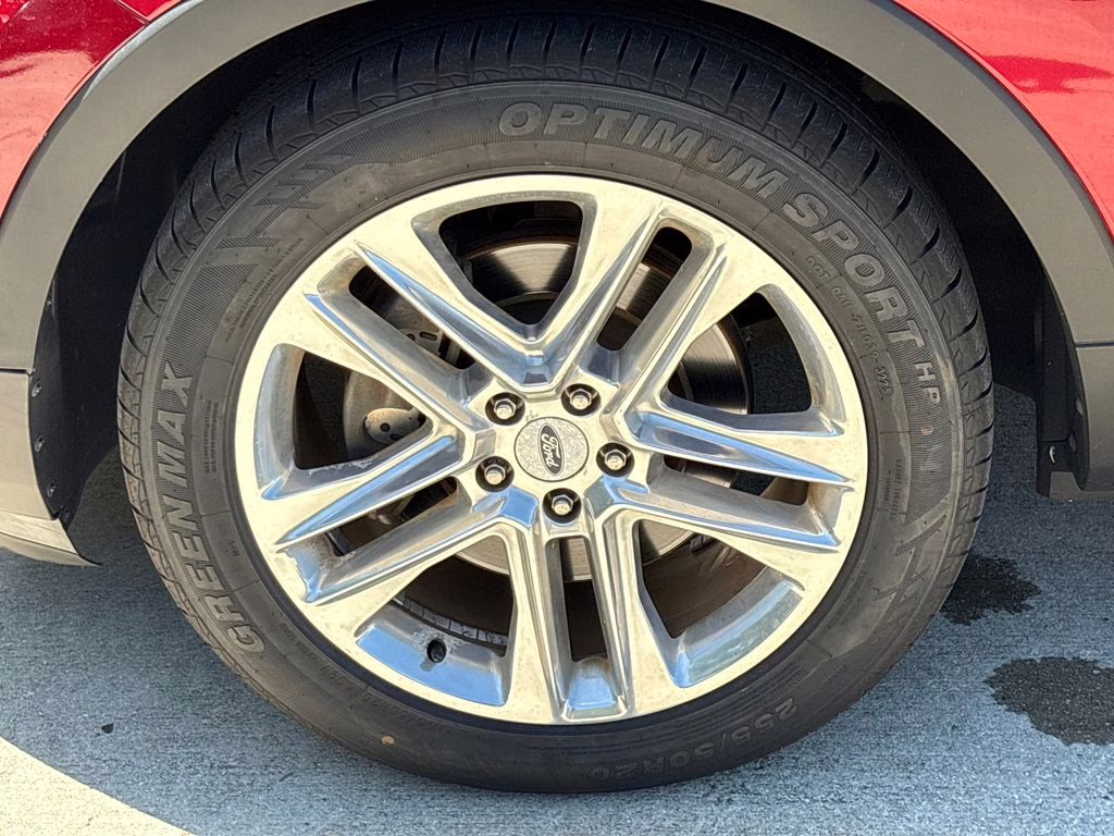 2017 Ruby Red Metallic Ford Explorer XLT FWD SUV