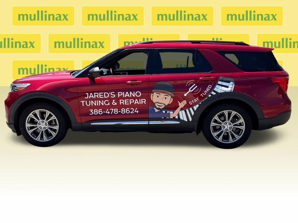 2020 Red Metallic Ford Explorer XLT RWD SUV