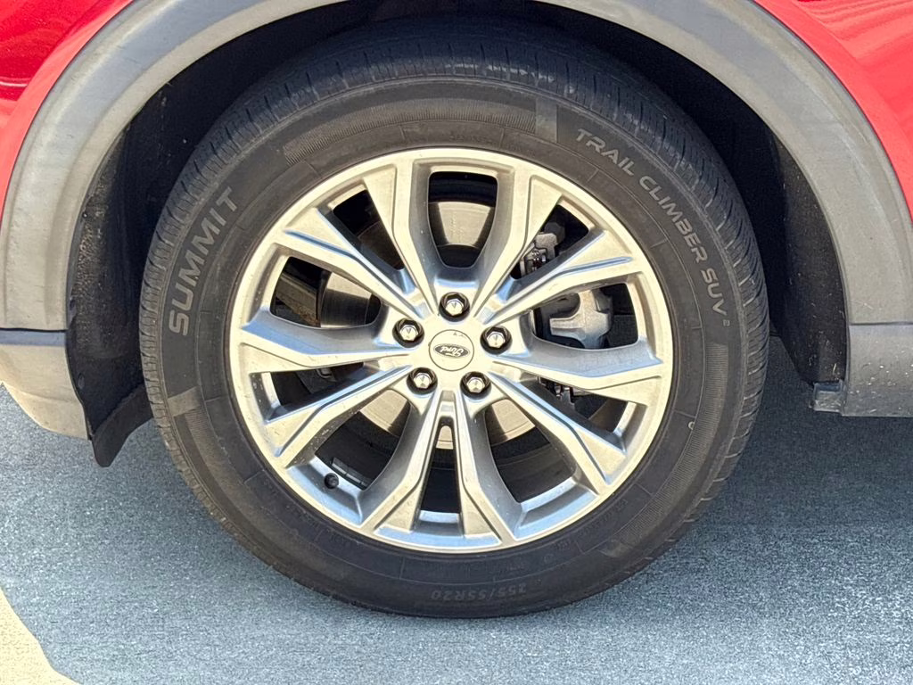 2020 Red Metallic Ford Explorer XLT RWD SUV