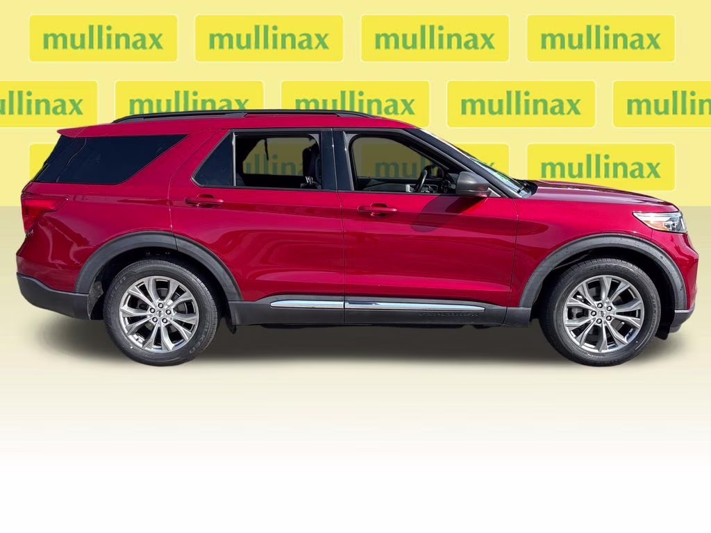 2020 Red Metallic Ford Explorer XLT RWD SUV