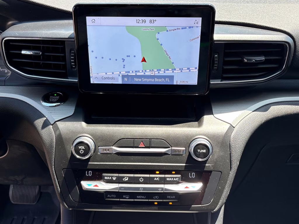 2020 Red Metallic Ford Explorer XLT RWD SUV