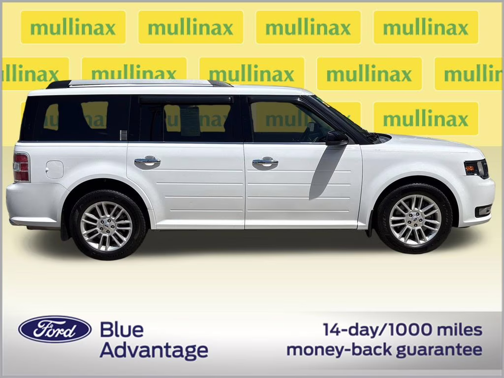 2019 Oxford White Ford Flex SEL FWD SUV