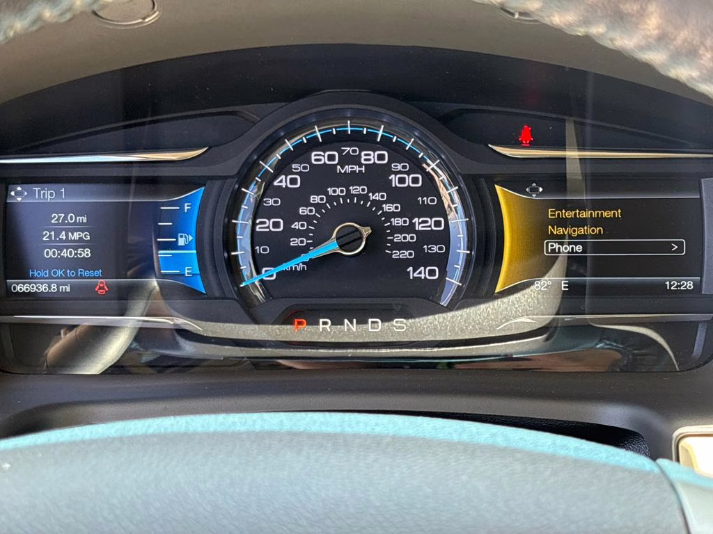 2019 Oxford White Ford Flex SEL FWD SUV