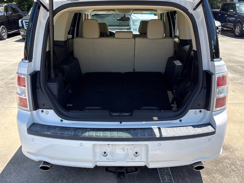 2019 Oxford White Ford Flex SEL FWD SUV