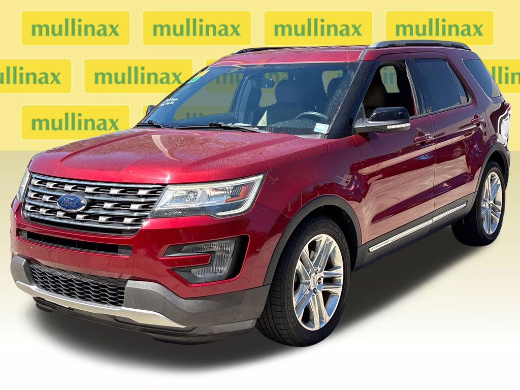 2017 Ruby Red Metallic Ford Explorer XLT FWD SUV
