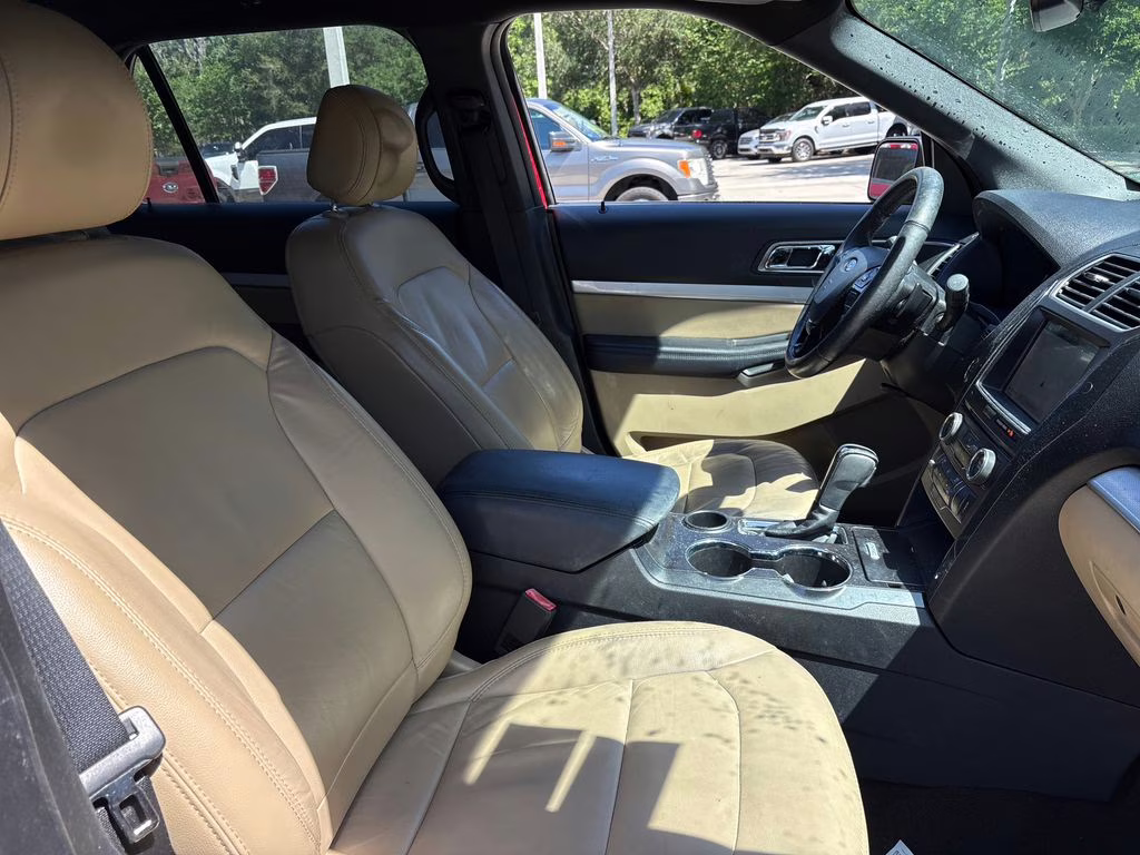 2017 Ruby Red Metallic Ford Explorer XLT FWD SUV