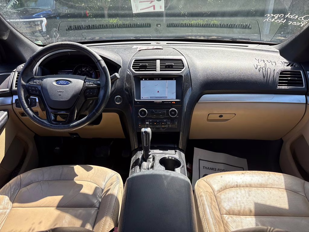 2017 Ruby Red Metallic Ford Explorer XLT FWD SUV