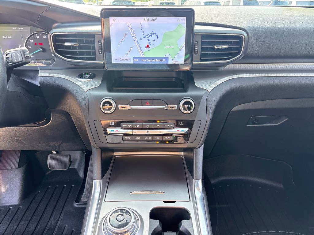 2020 Red Metallic Ford Explorer XLT RWD SUV