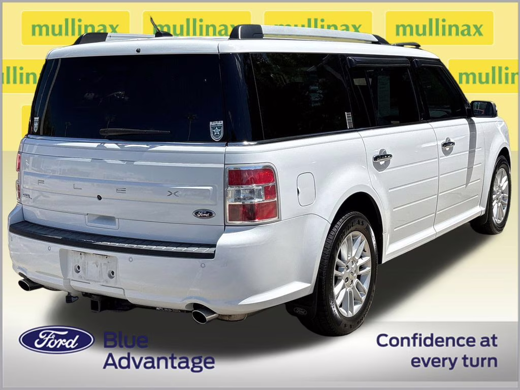 2019 Oxford White Ford Flex SEL FWD SUV