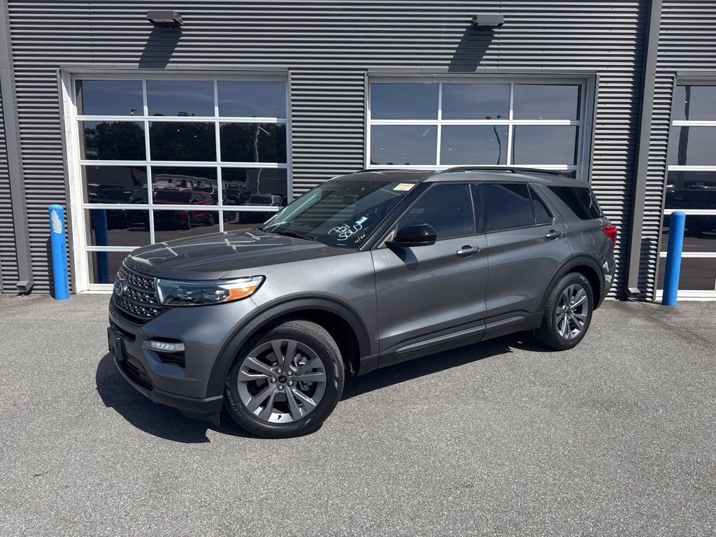 2023 Carbonized Gray Metallic Ford Explorer XLT RWD SUV