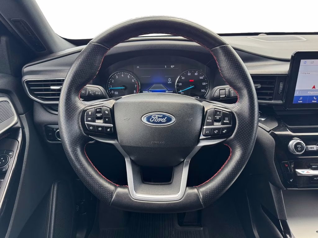 2023 Carbonized Gray Metallic Ford Explorer ST-Line RWD SUV