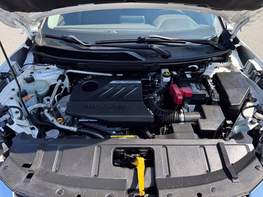 2023 Glacier White Nissan Rogue S FWD SUV