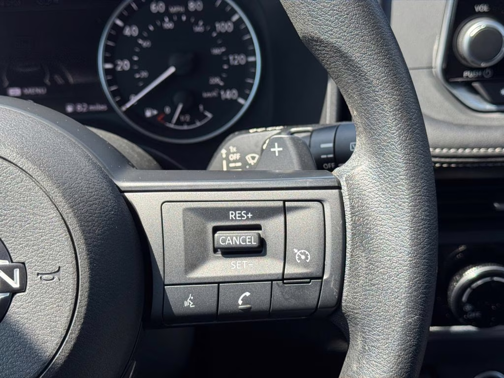 2023 Glacier White Nissan Rogue S FWD SUV