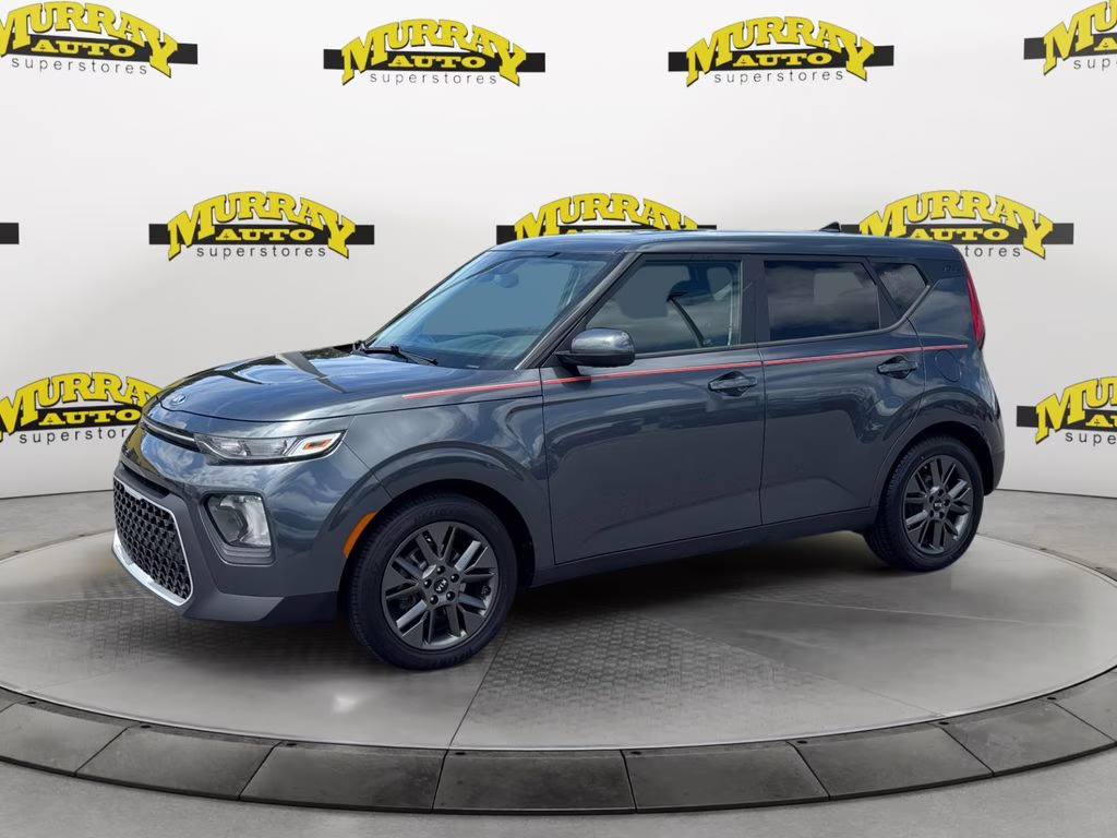 2021 Gravity Gray Kia Soul S FWD Hatchback
