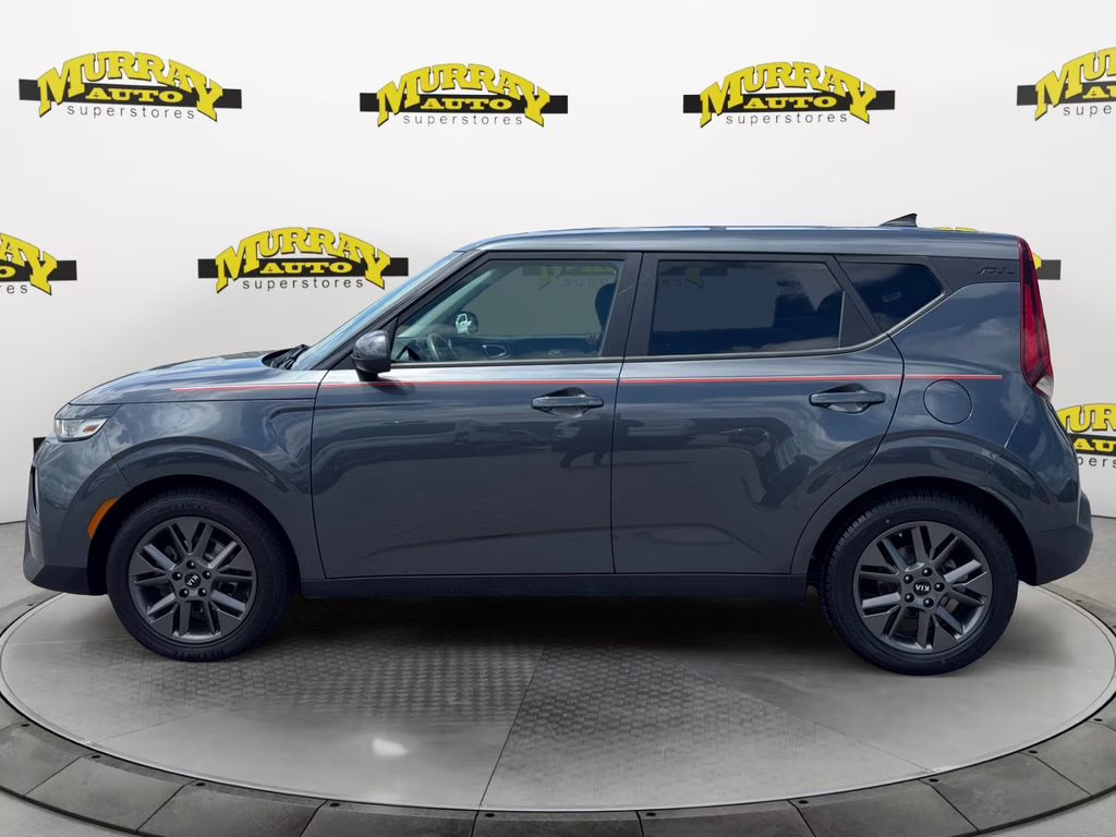 2021 Gravity Gray Kia Soul S FWD Hatchback