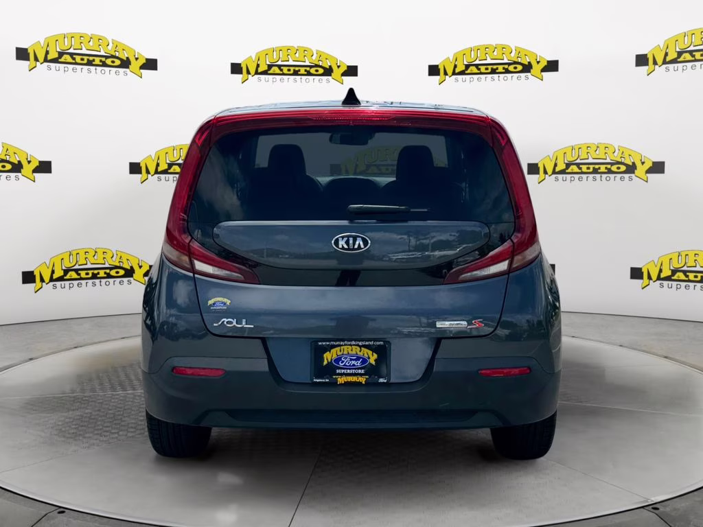 2021 Gravity Gray Kia Soul S FWD Hatchback