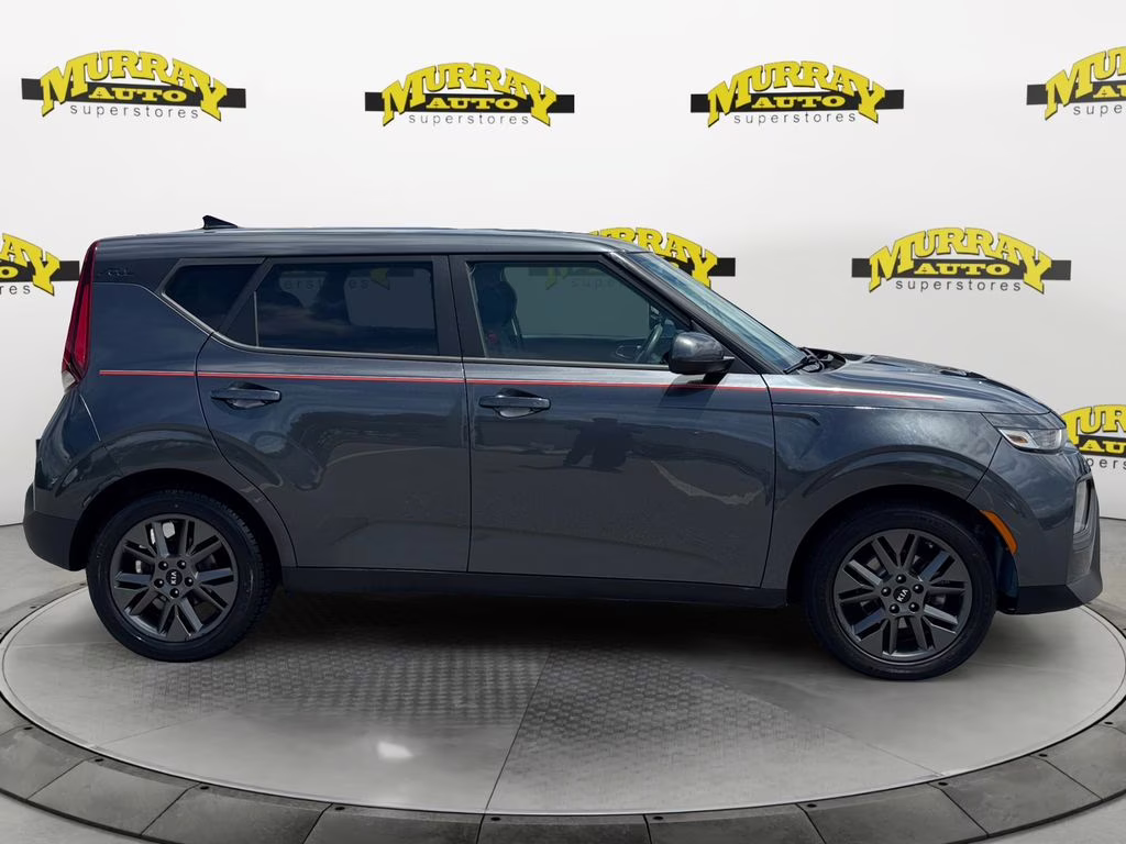 2021 Gravity Gray Kia Soul S FWD Hatchback