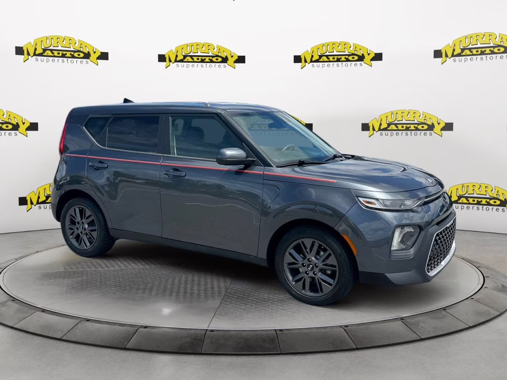 2021 Gravity Gray Kia Soul S FWD Hatchback