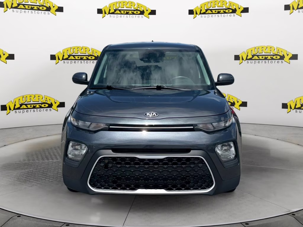 2021 Gravity Gray Kia Soul S FWD Hatchback