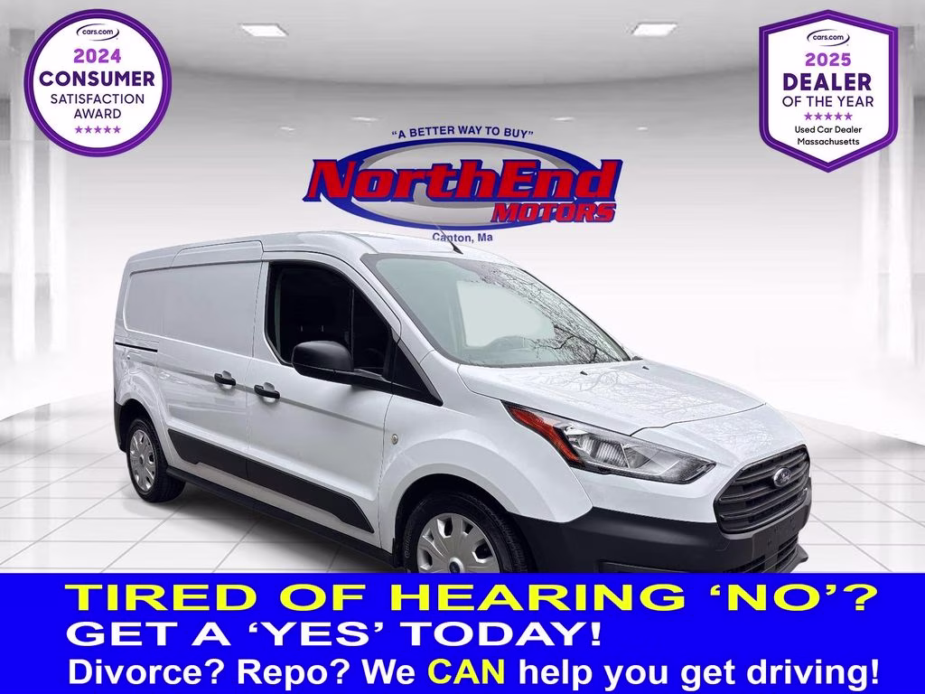 2022 Frozen White Ford Transit Connect XL FWD Van