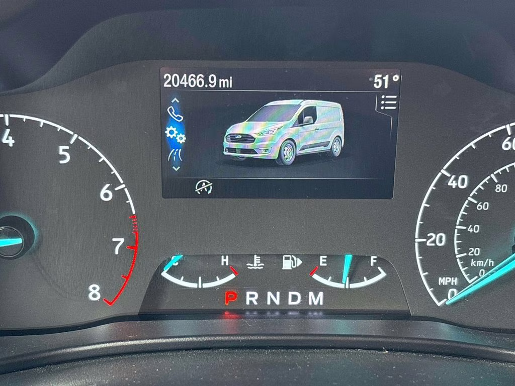2022 Frozen White Ford Transit Connect XL FWD Van