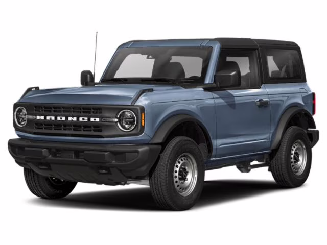 2025 Azure Gray Metallic Ford Bronco Base 4X4 SUV