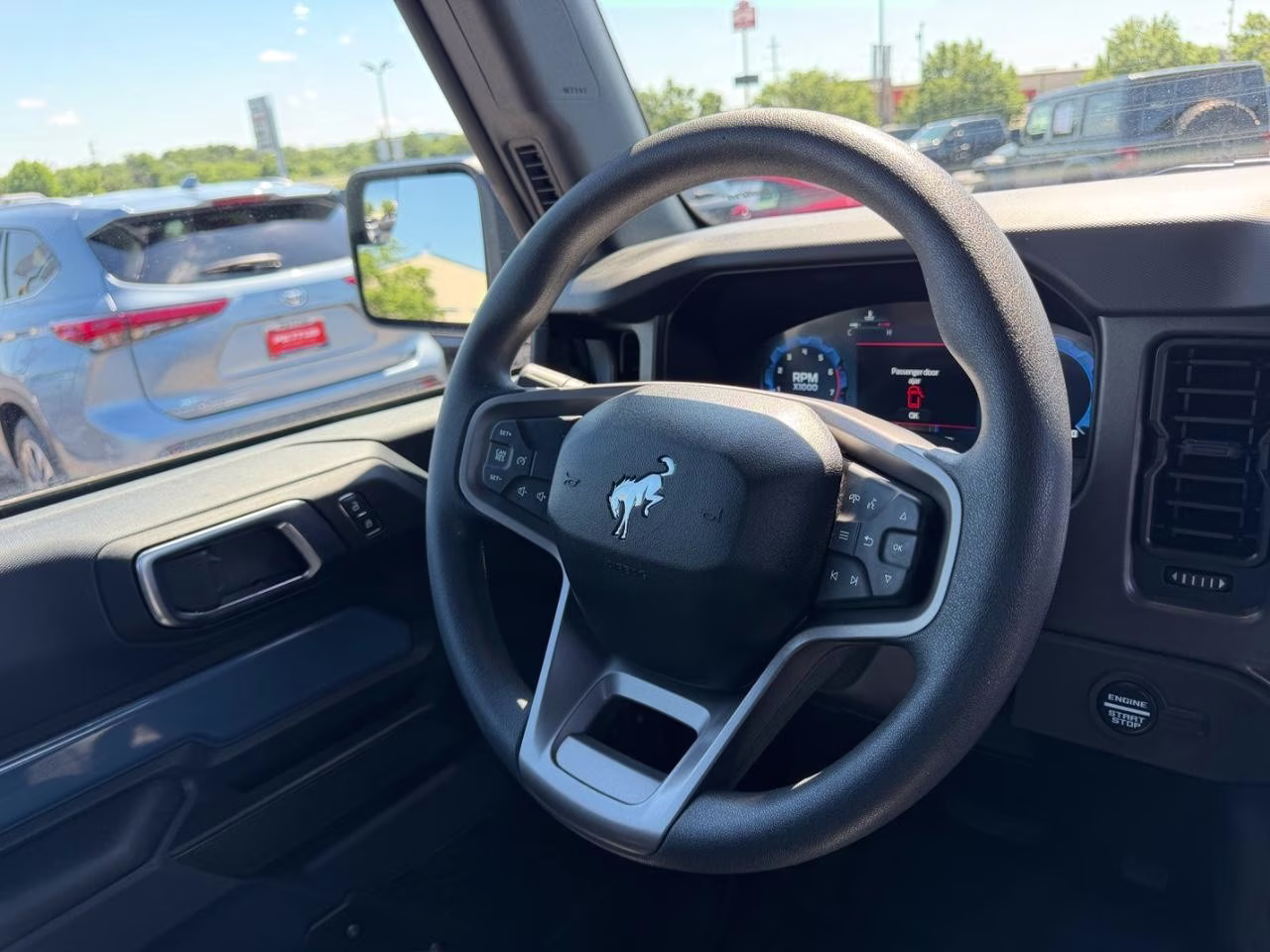 2025 Azure Gray Metallic Tri-Coat Ford Bronco Base 4X4 SUV