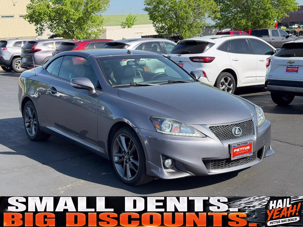 2013 Silver Lining Metallic Lexus IS 250 C RWD Convertible