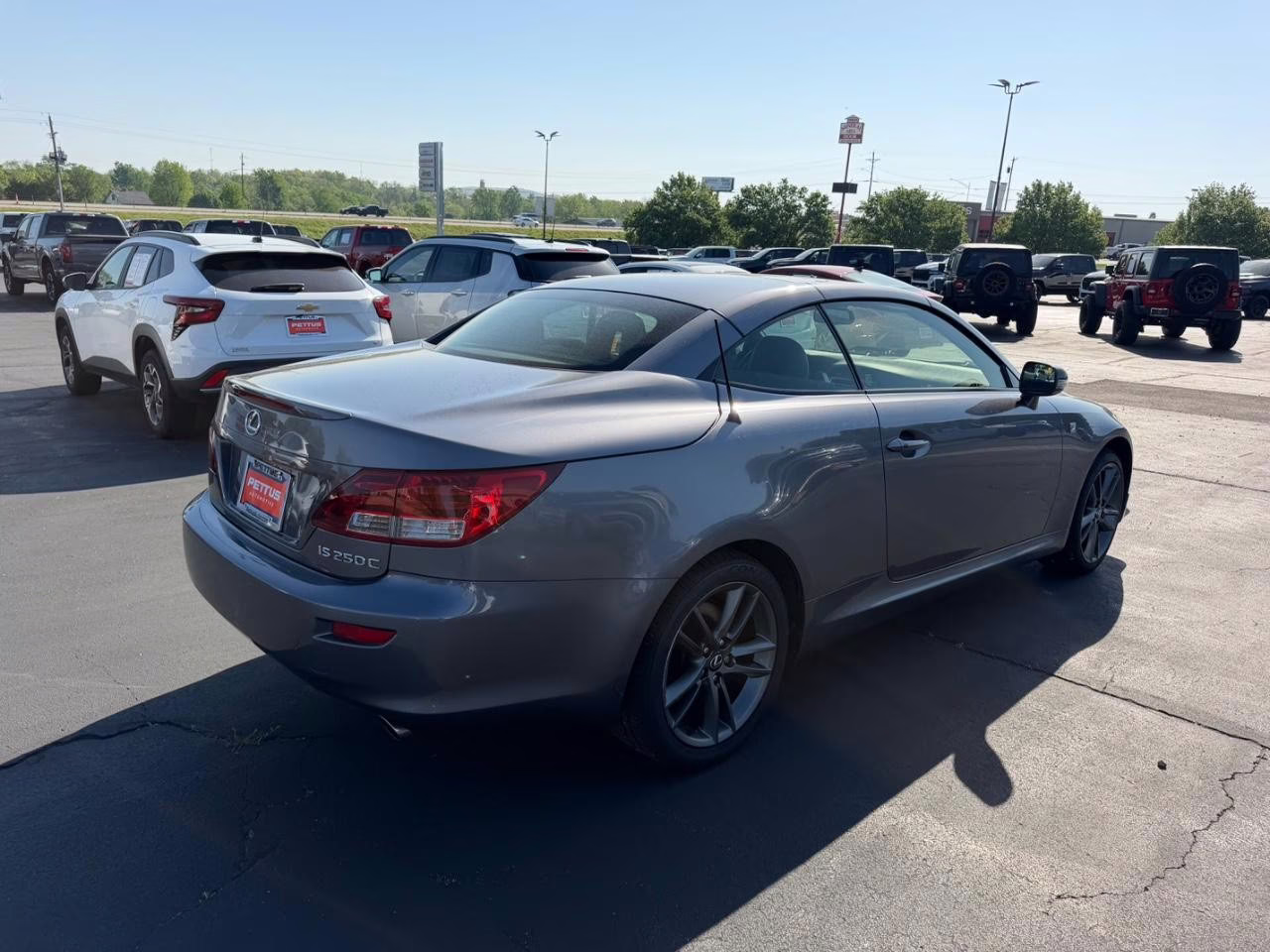 2013 Silver Lining Metallic Lexus IS 250 C RWD Convertible