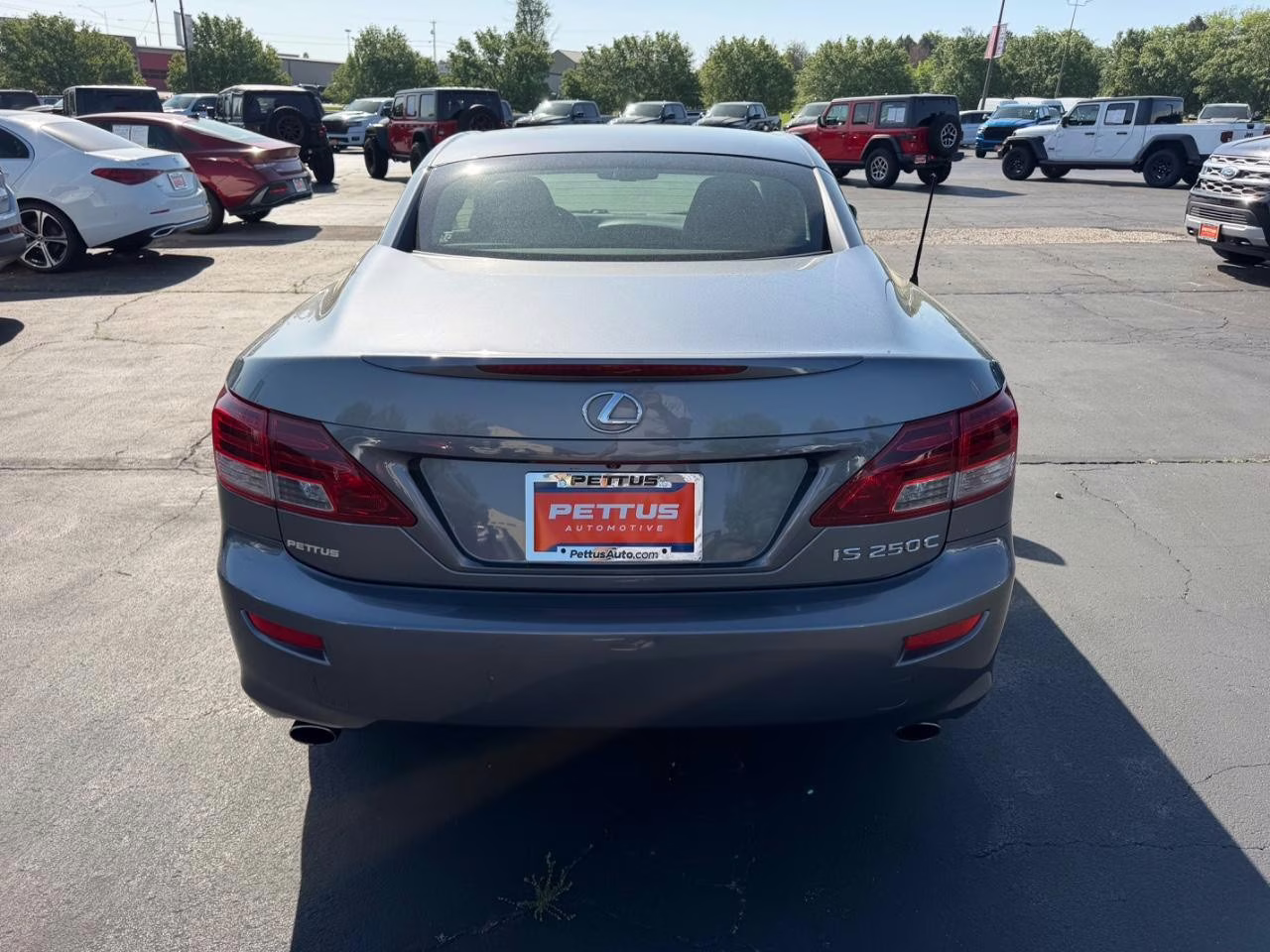 2013 Silver Lining Metallic Lexus IS 250 C RWD Convertible