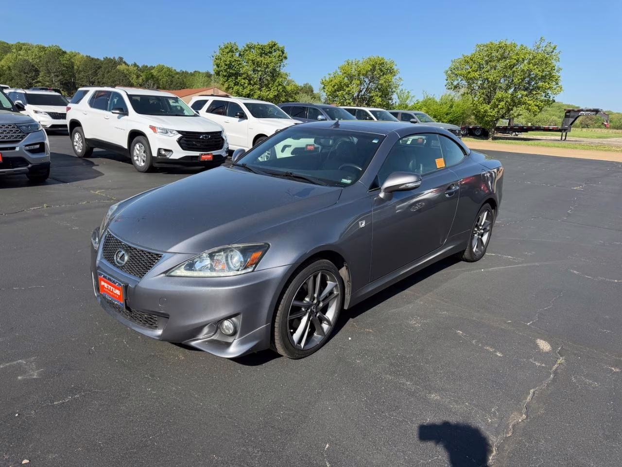 2013 Silver Lining Metallic Lexus IS 250 C RWD Convertible