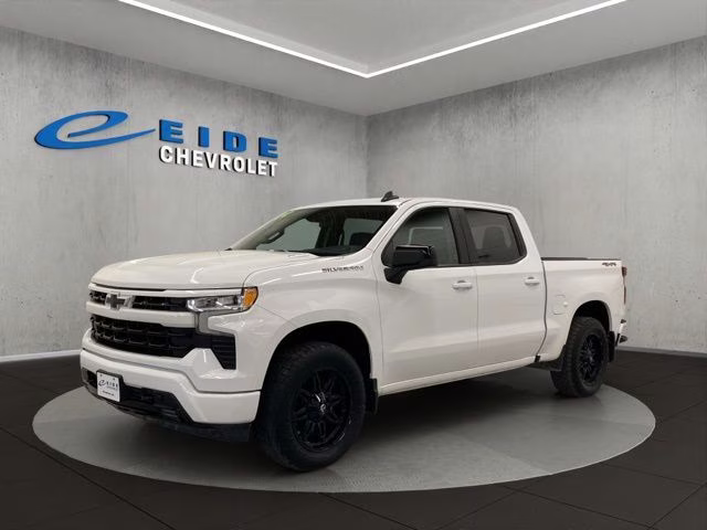 2024 Summit White Chevrolet Silverado 1500 RST 4X4 Truck