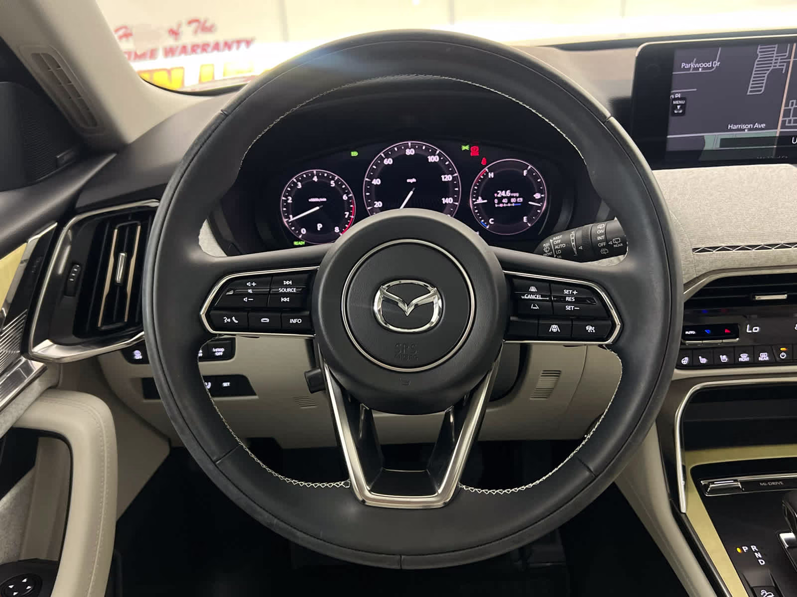 2024 Rhodium White Premium Mazda CX-90 3.3 Turbo S Premium Plus AWD SUV