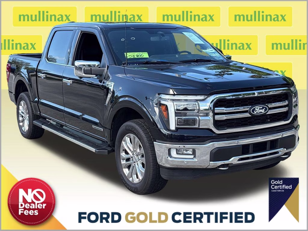 2024 Agate Black Metallic Ford F-150 Lariat 4X4 Truck
