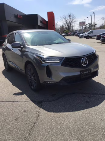 2023 Gray Acura RDX A-Spec Advance Package AWD SUV