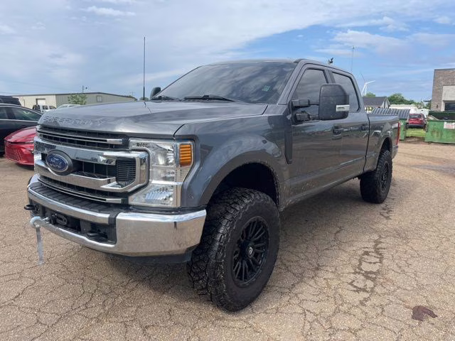 2022 Gray Metallic Ford Super Duty F-250 SRW XL 4X4 Truck