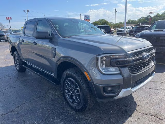 2024 Gray Metallic Ford Ranger XLT 4X4 Truck