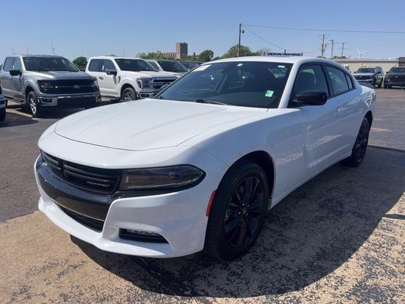 2023 White Knuckle Clearcoat Dodge Charger SXT AWD Sedan