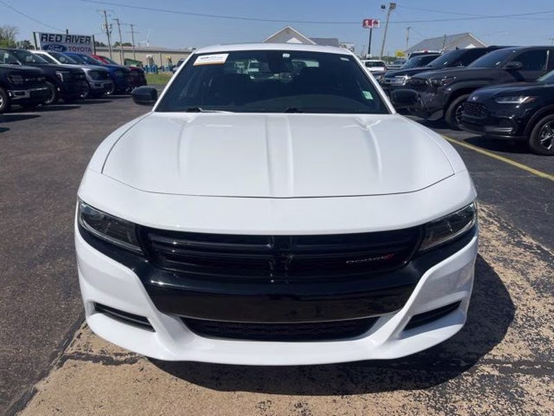 2023 White Knuckle Clearcoat Dodge Charger SXT AWD Sedan