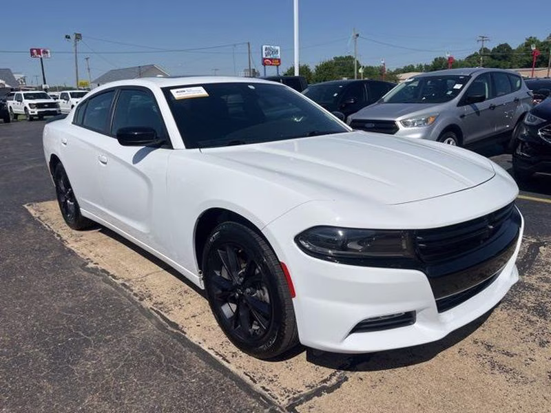 2023 White Knuckle Clearcoat Dodge Charger SXT AWD Sedan