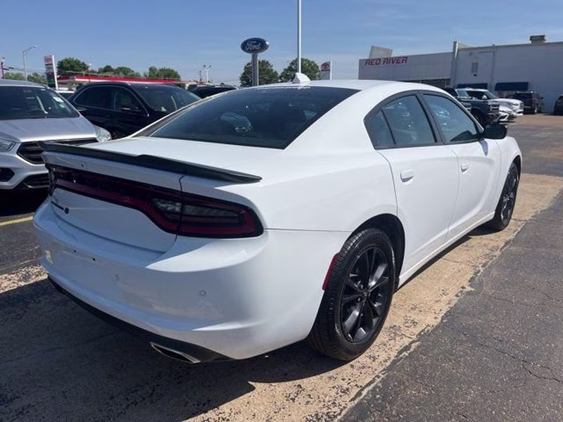 2023 White Knuckle Clearcoat Dodge Charger SXT AWD Sedan
